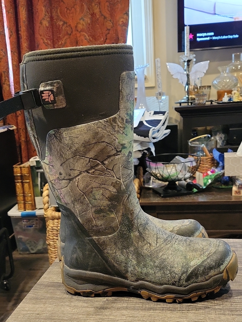LaCross Ladies Camo Boots,Hunting,Bog Boots,sz.10